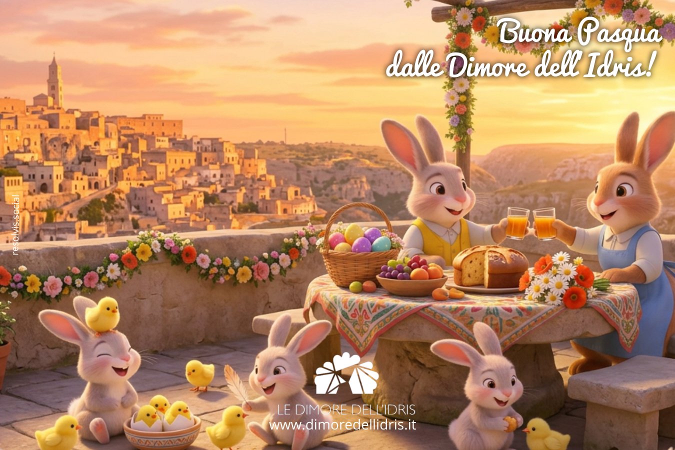 Buona Pasqua dalle Dimore dellIdrisL