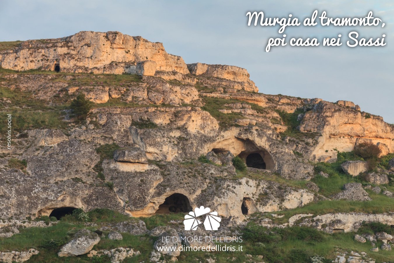 trekking parco murgia materana tramonto albergo diffuso sassi L